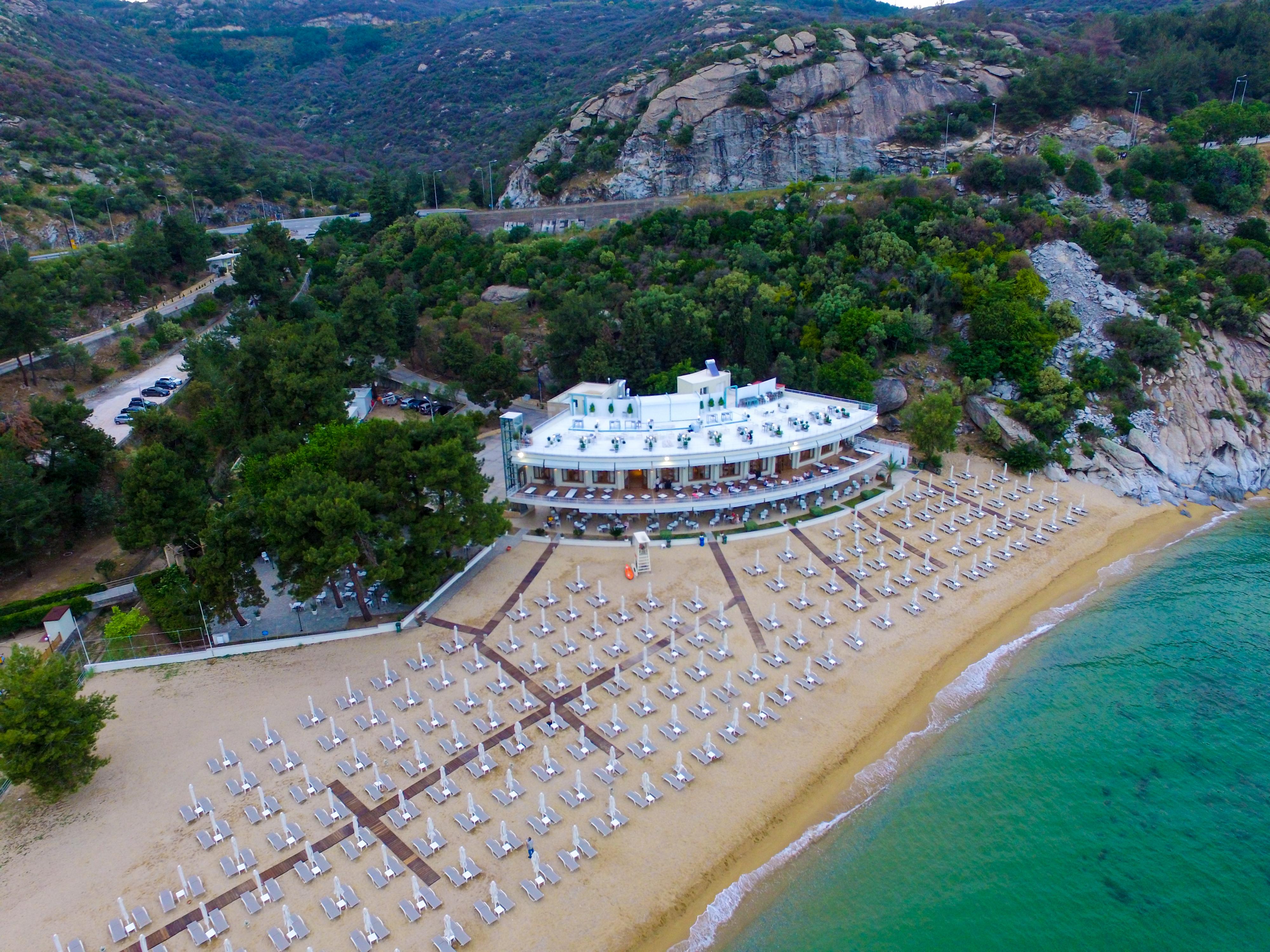 PalaiónTsiflíkion Tosca Beach Hotel מראה חיצוני תמונה