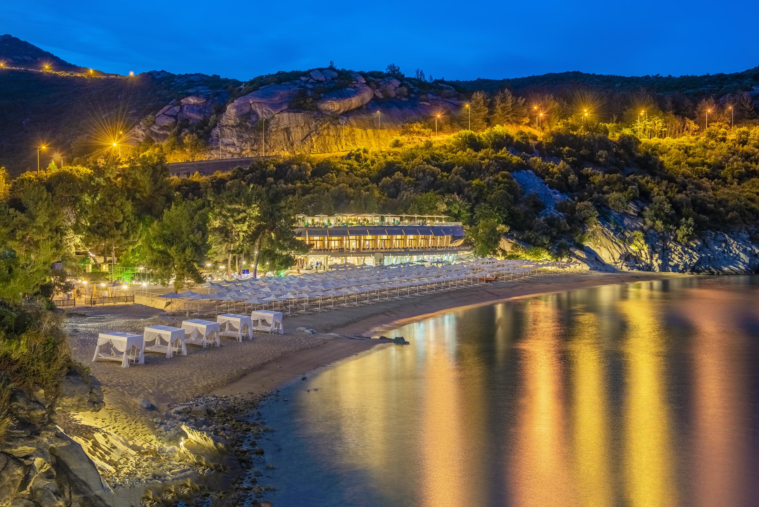 PalaiónTsiflíkion Tosca Beach Hotel מראה חיצוני תמונה