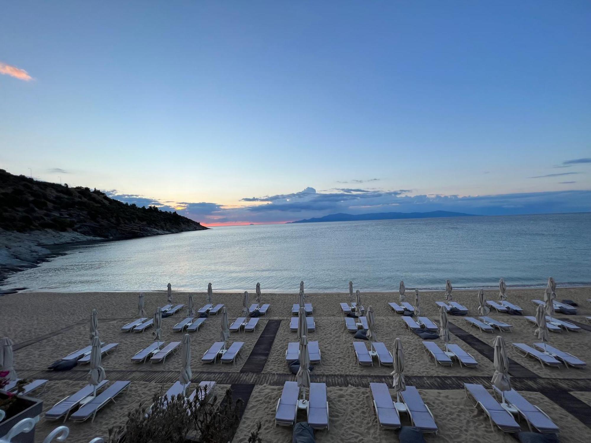 PalaiónTsiflíkion Tosca Beach Hotel מראה חיצוני תמונה